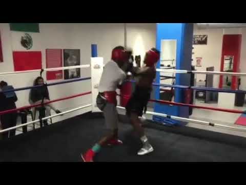 TMT affiliate Thomas Hill vs Kenneth Sims Jr sparring highlights