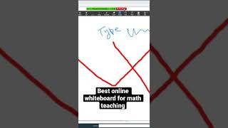 Best Online Whitboard for Math Teaching