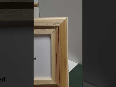 5 x 7 Cedar with Walnut Inlay Picture Frame