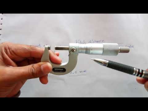 Video 2: How to find Least Count (L.C.) of micrometer screw gauge