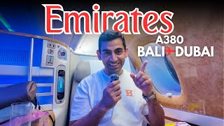 Is Emirates Business Class Still Worth It? A380 Bali to Dubai 2025 (English Subtitles)