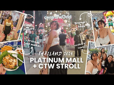 TRAVEL WITH ME | Strolling at Platinum Mall & CTW!