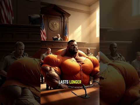 Mutant-Looking Inmate FLEXES After 54 Years — Courtroom Terrified! #court #crime #police