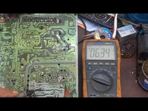 esr failure capacitor confirm by ac measurements