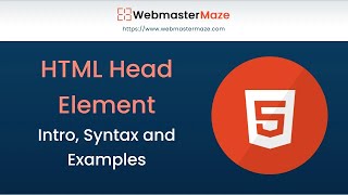 HTML Head Element - Intro and Examples