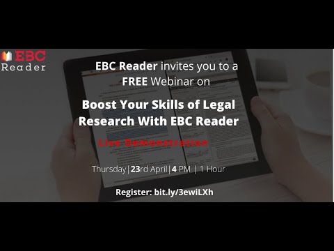 Boost Your Legal Research Skills with EBC Reader