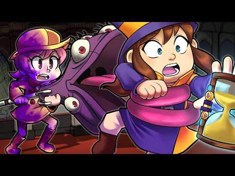 Hat Kid vs Umbrella! Fight Animatic (A Hat in Time x Skullgirls)