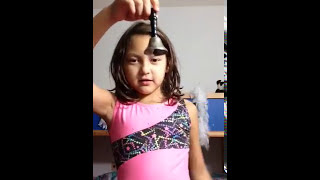 Weird little girl