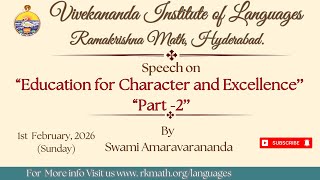 "Education for Character and Excellence !" SS1_FA
