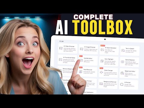 Best Software for Content Creators with 30+ AI Tools | Wondershare Uniconverter