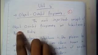 1  Introduction to Objecct oriented programming