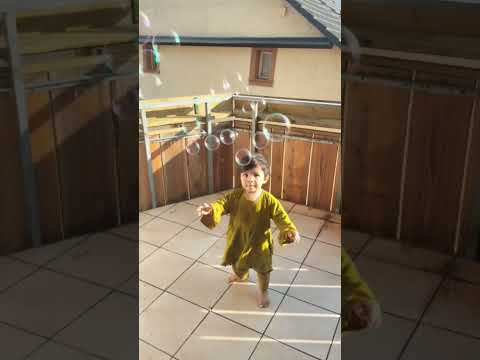 "Joyful Moments: Watching My Daughter's Bubble Magic" #shortbreak #germany #goesviral #trending