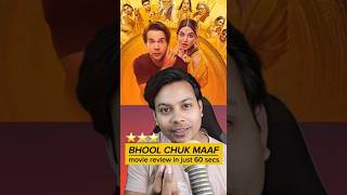 Bhool Chuk Maaf Movie Review in just 60 secs | #bhoolchukmaaf #bhoolchukmaafreview