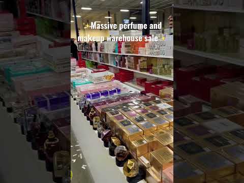 Massive perfume and makeup warehouse sale in Markham, Ontario 🛍️💸 #makeup #perfume #sale
