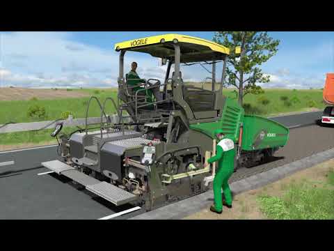Vögele 1900-3 Asphalt paver / Asfalt Serme Makinesi