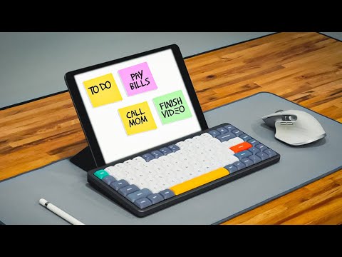 Using an iPad for Sticky Notes in my Desk Setup
