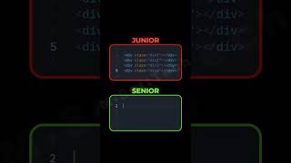 Junior Vs Senior Developer #programming #html #javascript #webdevelopment #html5 #webdesign  #css3