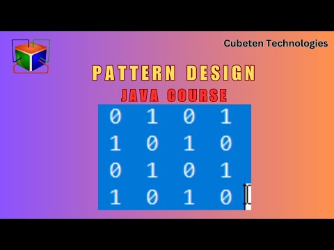 Java Course: PATTERN DESIGN | Lecture - 01