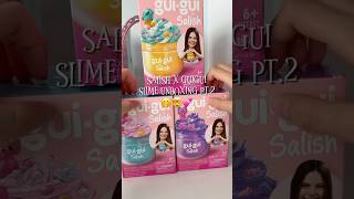 SALISH MATTER X GUIGUI PT.2 🤭💕✨ #asmr #unboxing #blindbox #salishmatter #slime #shorts #trending