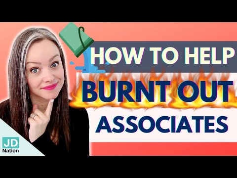 What Law Firm Partners Can (and Should) Do About Associate Burnout