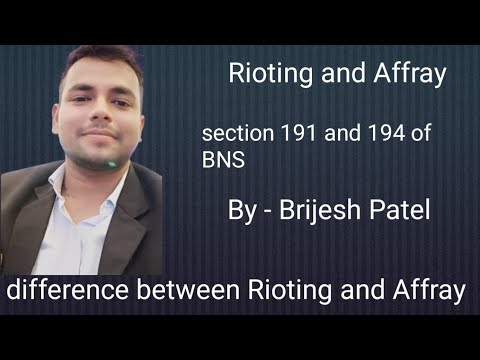 #Rioting and Affray kya hota hai!!#exam  # difference between Rioting and Affray #criminallaw