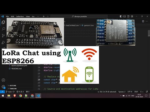 How to Chat without Internet or Mobile Network | LoRa Two Way Chat | ESP8266 WiFi | Arduino IDE