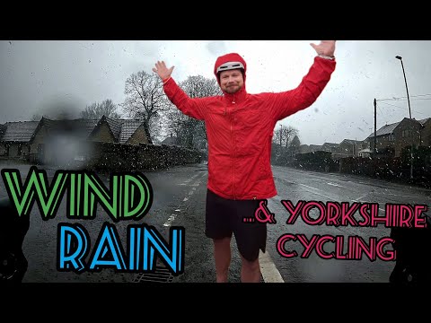 Cycling in Yorkshire Wind & Rain ~ February 2025 ~ 30 Mile Route Review Ribble Road Bike ~ Hills Fun