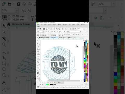 How to use Envelop tool in CorelDraw tutorial #coreldraw #coreldrawtutorial #tutorial #viralvideo