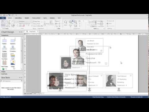 OrgChart Box Layout
