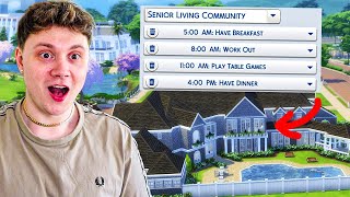 Can you run a retirement home as a custom venue? (Sims 4 Adventure Awaits)