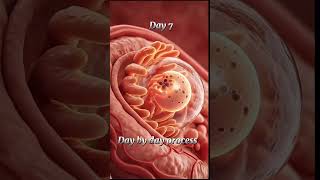 Day by day pregnancy process #babyusg #baby #ultrasound #pregnancyscan #pregnant #babyscan