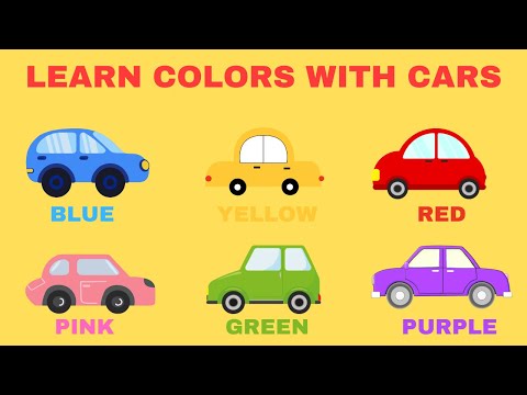 Learn Colors with Cars, Bus, Truck & Jeep 🚗🚌🚛 | Fun Color Learning for Kids