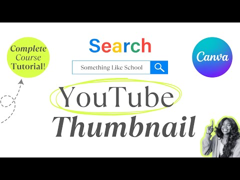 How to create YouTube Thumbnail using Canva