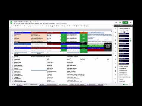 @seobookpro  Technical SEO and Websites Audit Dashboard Custom menu and Sidebar