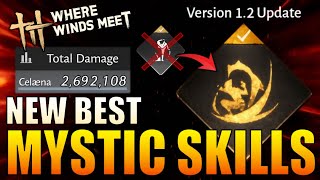Where Winds Meet UPDATED: Best Mystic Skills for Top Damage! - DPS Tests for group PvE Bosses!