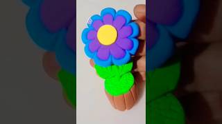 Easy to make clay flower #plssubscribe #diy #art #clayart #shortvideo #viralvideo #craft