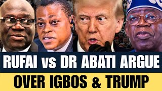 SHOCKING! Rufai vs Dr Abati Disagrees Over NYT Report Linking Igbos to Trump’s Strikes in Sokoto