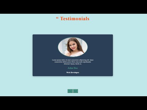 Create a slider with HTML, CSS and Javascript || Mini Javascript Project