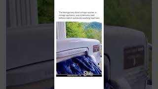 The Montgomery Ward wringer washer #answerallthequestions #curiousminds #crafts #diy #lock #shorts