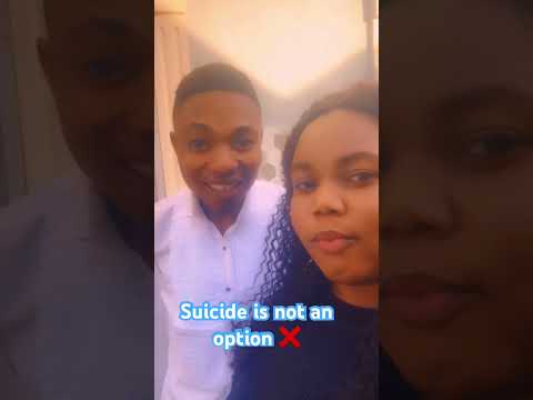 Suicide is not ❌ an option