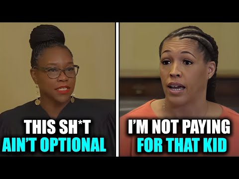 "Judge Vonda B HUMILIATES Lazy Mom – Forces Her to Pay Child Support to Her OWN Mother!"
