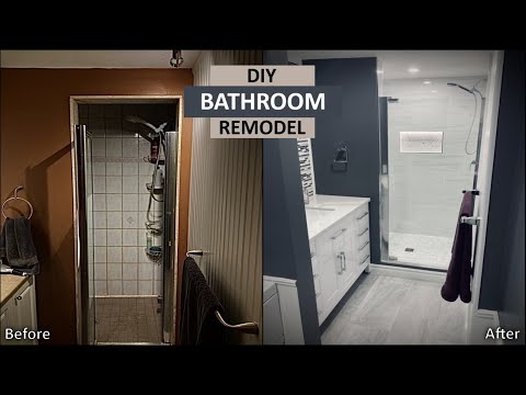 DIY Bathroom Remodel | First Time Renovation for $4000