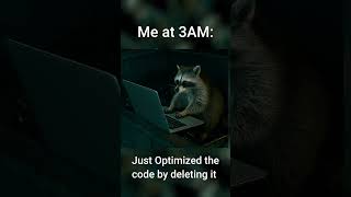 Just optimized the code ☠️