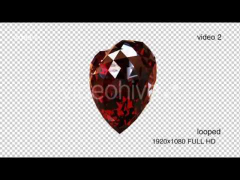 Ruby Heart Motion Graphics Animation