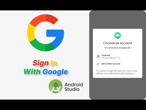 How to Integrate Google Sign In in Android | Firebase Authentication with Google Sign In |2022|2023|