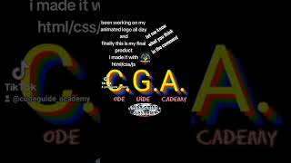 Unlocking the Secret Behind This Professional Logo Animation with HTML/CSS & JavaScript! #shorts