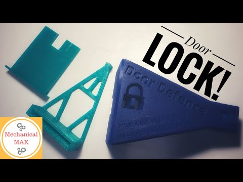3D Printed Door Lock Using the Engineering Method