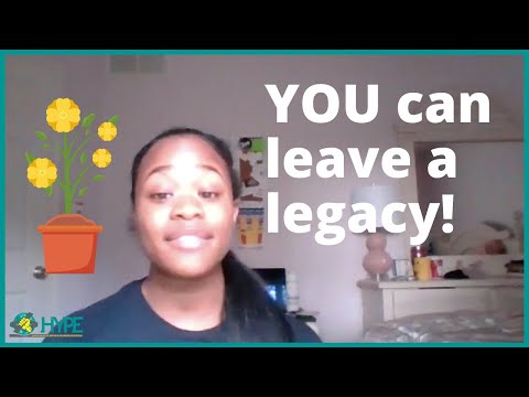 To Middle and High Schoolers: You can leave a legacy | HYPE College Interview Series