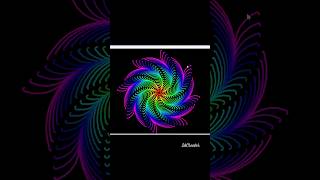 Python Turtle Graphics Animation - Amazing 🤩 #python #shortvideo #shorts