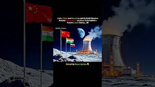 Nuclear Power Plant on MOON🤯 #lunarbase #moonbase #nuclearpowerplant #technews2025 #futureofhumanity